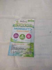 PIC Bugables Mosquito Repellent Wipes Deet Free,Essential Oils FREE S&H