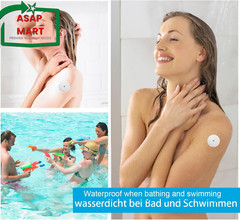 55Pack Freestyle Libre 2 Sensor Covers, Latex-Free Hypoallergenic Waterproof