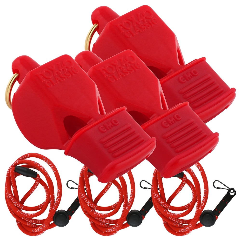 Classic CMG w/Breakaway Lanyard 3 Pack (Red)