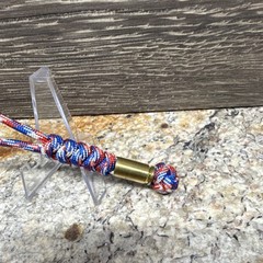 Red White & Blue 550 Paracord Knife Lanyard
