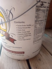 Food Supply Bucket 275 serv Emergency Food Supply