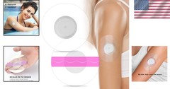 Latex-Free 60 Pack Libre 2 Sensor Covers – Comfortable & Breathable Stickers