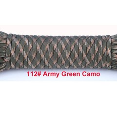 Parachute rope military specification mountaineering camping rescue equipment