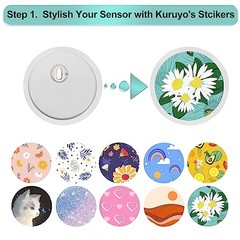Libre 3 Adhesive Patches 40 Pack Hypoallergenic Waterproof Covers