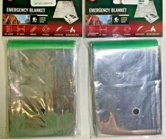 Emergency Blanket 84x52in (Lot of 2) EB1310 SE Survivor Series New in Package