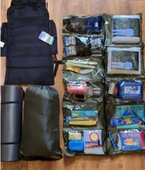Travel Survival Kit Full Alarm Duffel Bag/ Weight Bag/
