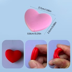 8Pcs Silicone Tennis String Dampener Heart Flower Tennis Racket Damper Enduring