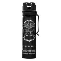 5 POLICE MAGNUM Pepper Spray Self Defense Safety 4oz Flip Top Belt Clip Fogger