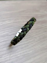 paracord bracelet for traveling, stainless steel lock braided, waterproof