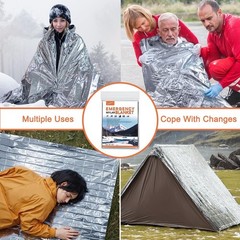 Mylar Blanket 4 Pack 82×62 Emergency