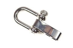 Gunmetal Shackles – Adjustable Hardware for Paracord Bracelets & Outdoor Gear