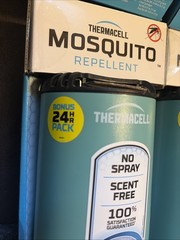 (4)Thermacell Mosquito Repellent 15FT Zone No Spray Scent FREE Patio Shield Bonu