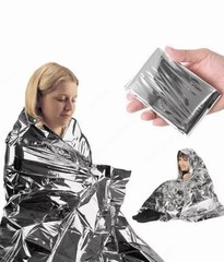10 Pack Emergency Foil Blanket Survival Insulating Mylar Thermal Heat 64×84