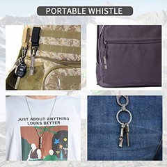 Emergency Whistle,Titanium Whistle EDC Safety Whistle for Outdoor Mini-ti 2023