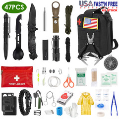 47Pcs Emergency Survival Kit