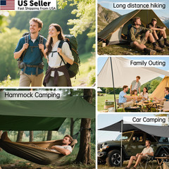 FREE SOLDIER Waterproof Portable Tarp 10×10.5ft, Brown 10×10.5ft