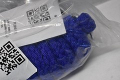 Rugged Ride 10′ Survival Paracord Lead Rope Blue Heavy Duty Solid PL2610-RBL