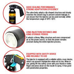 Take Down Pepper Spray w/ Holster OC S.S Fogger 16oz 30ft