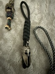 Paracord Knife Lanyard, Key Chain Buyer’s Choice Runes, Mjolnir Thor, Tiger