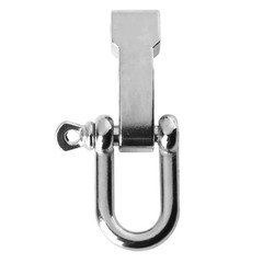 4Pcs Adjustable D Shackles Buckle High Strength Zinc Alloy Bows D Shape Shackles