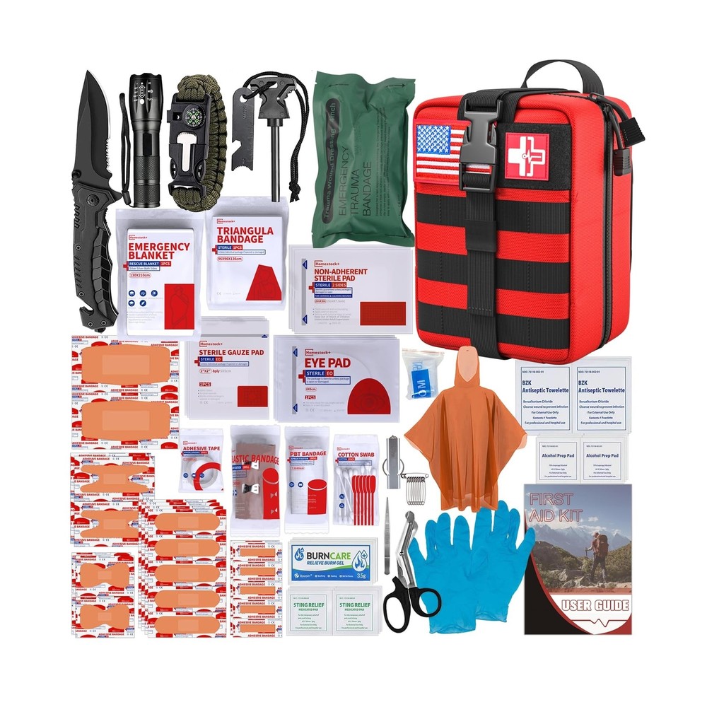 [2022 Upgrade] First Aid Kit Medical Reinforcement Type Outdoor Tactical Gear…