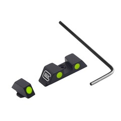 GLOW In The Dark NIGHT Sights For Glock Luminous Front And Rear Sight