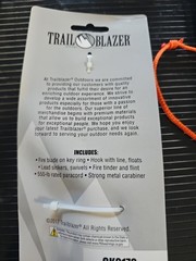 Trail Blazer Emergency Fishing Pod Survival Tool Compact Hiking Kit