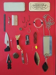 Survival Mini Necklace + Victorinox Pikalk Knife Upgradeed Survco Survival Kit!