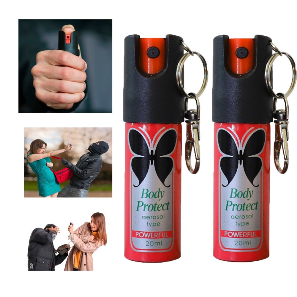 2 Pack Pepper Spray for Self Defense Max Strength Security – 0.68 fl oz