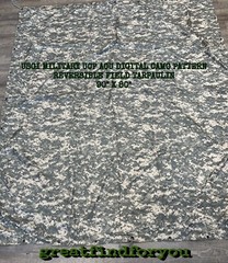 USGI MILITARY ACU DIGITAL CAMO PATTERN REVERSIBLE FIELD TARPAULIN -90″ X 80″