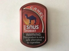 10 Empty Camel Snus Tins Water Resistan