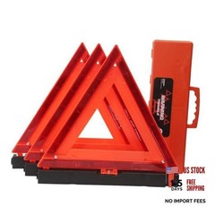Safety Triangles DOT Approved – Standard Warning Triangles WT-NO SAND
