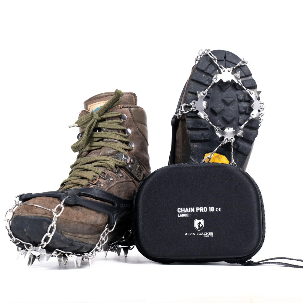 Grödel for Snowshoes I Lightweight Crampons for Mountaineering Boots I Shoe Claws and…