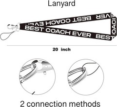 Whistle for Coaches Whistles, Thanks Coach Gifts for Men Teacher Lanyard | Coach