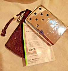 NEW Zippo Reusable Metal Catalytic Hand Warmer with Pouch vintage