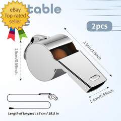 Whistle, Whistle for Coaches, Whistle for Teachers, Stainless Steel Whistles Coa