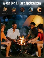 Quick & Reliable Natural Fire Starters – 32 Smokeless Cubes for Easy Ignition