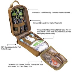 EVERLIT 250 Pcs Survival First Aid Kit Od Green