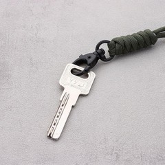 Emergency Survival Backpack High Strength Paracord Keychain Rotatable Buckle