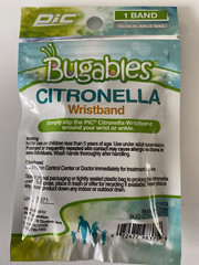 NEW BUGABLES Citronella Mosquito Repellent Wristband Reusable 10 Pack Assorted