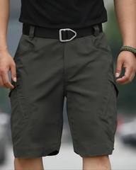 whox Mens Cargo Shorts Tactical Hiking Waterproof Outdoor XX-Large, Darkgrey