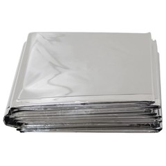 Emergency Mylar Blanket Pack of 25 – Lightweight Thermal Reflective Survival Gea