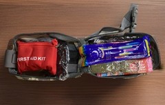Dispatch Camo 34-Piece Survival Gear Set with First Aid & Fishing Kit