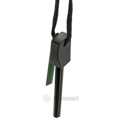 2pc Fire Starter Flint Steel Striker Survival Kit Ferro Rod Camping Outdoor Tool