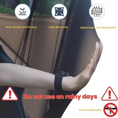 SUV Tailgate Mesh Screen – Enhance Ventilation & Mosquito Protection for Camping