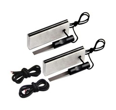 AOFAR Magnesium Fire Starter 2-Pack Waterproof Fire Steel for Camping Survival