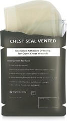 ASA TECHMED Vent Chest Seal – Wound Care for Emergency and Tactical – 15 pack