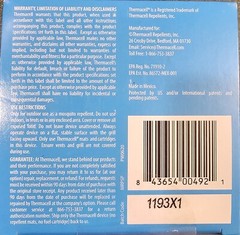 Thermacell Patio Shield Mosquito Repeller 15 X 15 Foot Protection NEW Red