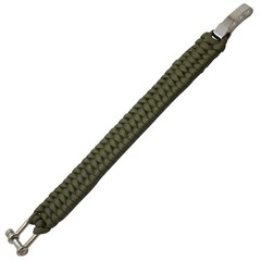 SAS Southland Archery Supply Survival Paracord Bracelet 550lbs (Green Green