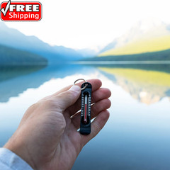 Brrr-Ometer – Snowsport Zipper Pull Thermometer for Jacket, Parka, or Backpack |